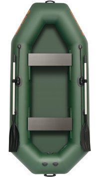 Kolibri K-280T (Kolibri K-280T) barque gonflable verte, sans pont Kolibri K-280T green фото