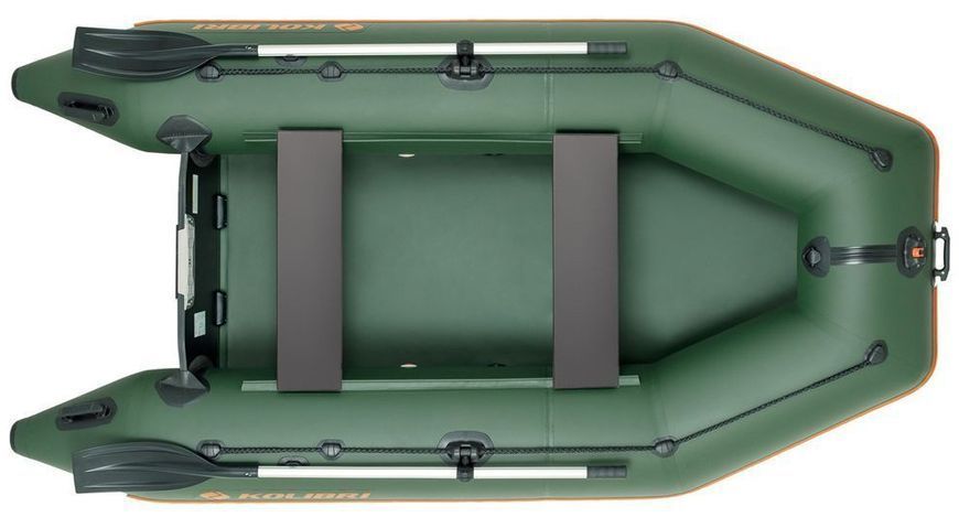 Bateau pneumatique &agrave; moteur vert Kolibri KM-300 (Kolibri KM-300), sans plancher Kolibri KM-300 green фото