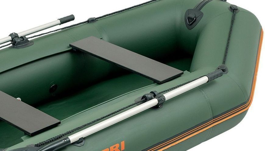 Bateau pneumatique &agrave; moteur vert Kolibri KM-300 (Kolibri KM-300), sans plancher Kolibri KM-300 green фото