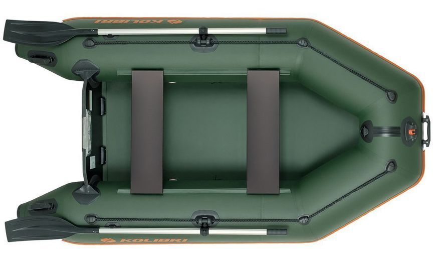 Kolibri KM-260 (bateau &agrave; moteur gonflable vert + Air-Deck) Kolibri KM-260 green Air-Deck фото