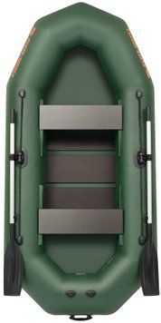 Kolibri K-270T (bateau &agrave; rames gonflable vert + tapis &agrave; lattes) Kolibri K-270T green коврик фото