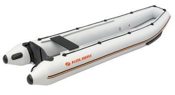 Cano&euml; gonflable Kolibri KM-330C sans pont, gris clair Kolibri KM-330C light gray фото