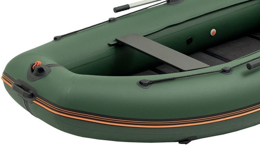 Kolibri KM-330DL (Kolibri KM-330DL) bateau pneumatique &agrave; quille &agrave; moteur vert avec plancher pliable Kolibri KM-330DL green фото