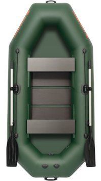 Kolibri K-260T (bateau &agrave; rames gonflable vert + tapis &agrave; lattes) Kolibri K-260T green коврик фото