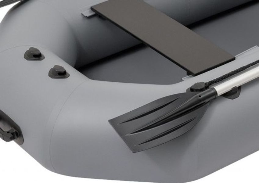Bateau &agrave; rames gonflable Kolibri K-270T (Kolibri K-270T) gris fonc&eacute;, sans plancher Kolibri K-270T dark gray фото