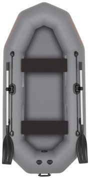 Kolibri K-270T (Bateau &agrave; rames gonflable gris fonc&eacute; + tapis de sol) Kolibri K-270T dark gray коврик фото