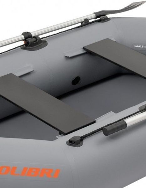 Kolibri K-270T (bateau &agrave; rames gonflable gris fonc&eacute;) avec lattes pliables Kolibri K-270T dark gray книжка фото