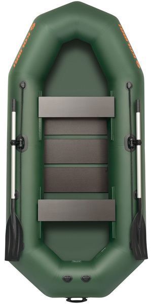 Kolibri K-290T (bateau &agrave; rames gonflable vert + tapis &agrave; lattes) Kolibri K-290T green коврик фото