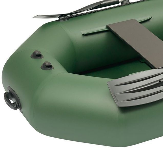 Bateau &agrave; rames gonflable vert Kolibri K-290T avec pont gonflable Kolibri K-290T green Air-Deck фото