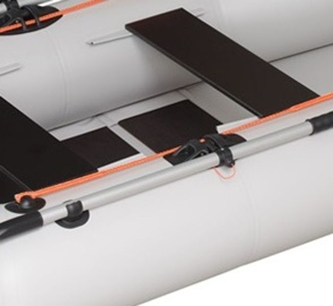Kolibri K-290T (bateau &agrave; rames gonflable gris clair + matelas &agrave; lattes) Kolibri K-290T light gray коврик фото