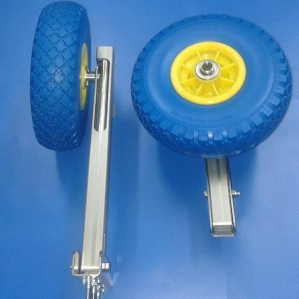 Roues de tableau arri&egrave;re en acier inoxydable Technoparus KT-5 Транцевые колеса Технопарус КТ-5 не фото