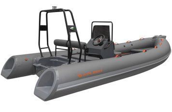 Bateau pneumatique semi-rigide Kolibri Wing Ultra W500UT, gris clair W500UT light gray фото