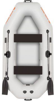 Kolibri K-240T (Kolibri K-240T) barque gonflable gris clair &agrave; lattes repliables Kolibri K-240T light gray книжка фото