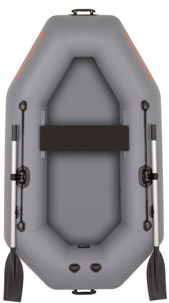 Kolibri K-220T (Bateau &agrave; rames gonflable gris fonc&eacute; + Air-Deck) Kolibri K-220T dark gray Air-Deck фото
